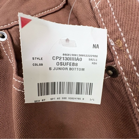 Wild Fable Women's Mid-Rise Baggy Cargo Pants Size12 Rugged Twill Cotton Y2K - Picture 9 of 9